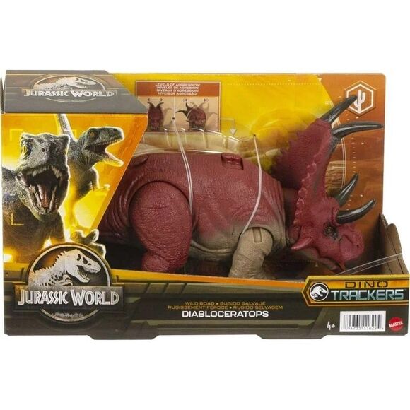 Jurassic World Dominion Wild Roar Diabloceratops Dinosaur Action Figure Toy - Picture 7 of 12